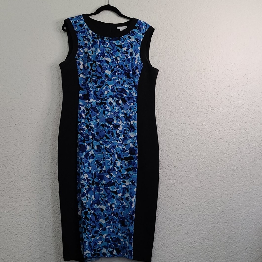 Black and Blue Dress